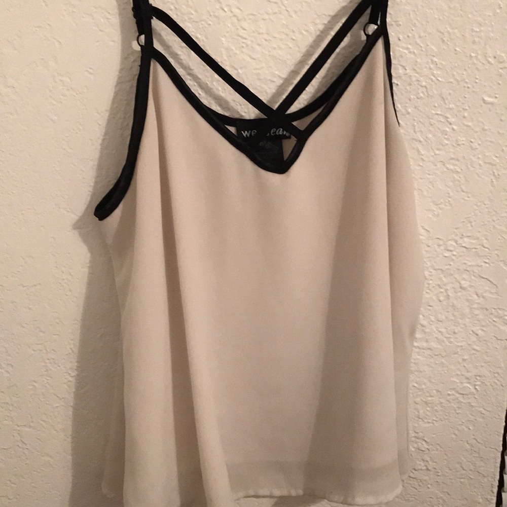 A blouse tank top.